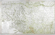 SCHIMEK (SCHIMECK), MAXIMILIAN: MAP OF BOSNIA AND THE SURROUNDING COUNTRIES